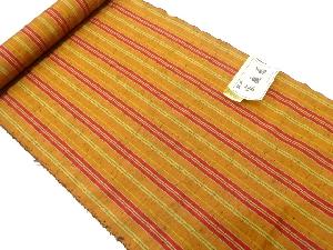 アンティーク　縞模様織り出し　ホームコート地反物